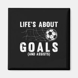 Cooler Fußball für Männer Frauen Fußballfans Spiel Magnet