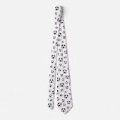 cooler Fußball gekachelt Krawatte (Rückseite)