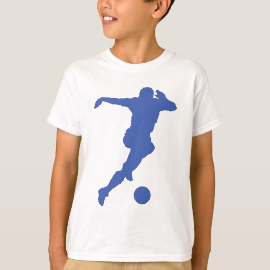Cooler Fußballspieler T-Shirt (Vorderseite)