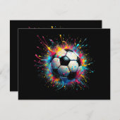 Cooler Fußballspielsport für Jungen Männer Frauen (Vorne/Hinten)