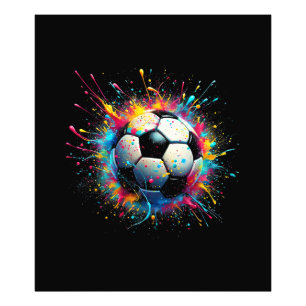 Cooler Fußballspielsport für Jungen Männer Frauen Fotodruck