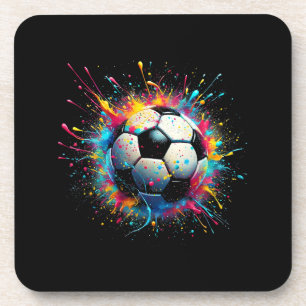 Cooler Fußballspielsport für Jungen Männer Frauen Getränkeuntersetzer