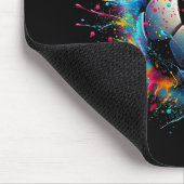 Cooler Fußballspielsport für Jungen Männer Frauen Mousepad (Ecke)