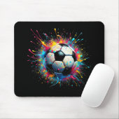 Cooler Fußballspielsport für Jungen Männer Frauen Mousepad (Mit Mouse)
