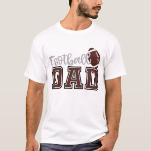 Cooler Fußballsport Vater Wortart T-Shirt