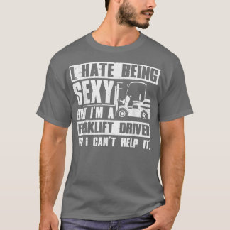 Cooler Gabelstaplertreiber für Männer - Frauen - G T-Shirt