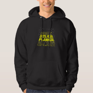 Cooler Galaxy-Job für den digitalen Medienplaner Hoodie