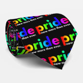 Cooler Gay Pride Rainbow Krawatte (Gerollt)