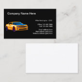 Cooler Gebrauchtwagenhändler Visitenkarte (Vorne/Hinten)