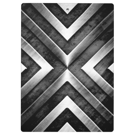 Cooler gebürsteter dunkles klemmbrett (Rückseite)