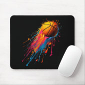 Cooler Geburtstag Farbige Gefärbte Krawatte Farbpa Mousepad (Mit Mouse)