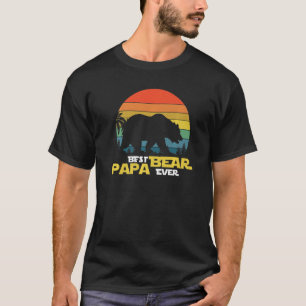 Cooler Geburtstag für Vater Beste Papa-Bär Papa-Va T-Shirt