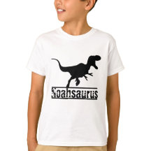 Cooler Geburtstag Personalisierter Dinosaurier-Shi