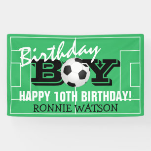 Cooler Geburtstagsjunge Fußball   Alles Gute zum G Banner