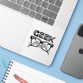 cooler Geek Aufkleber
