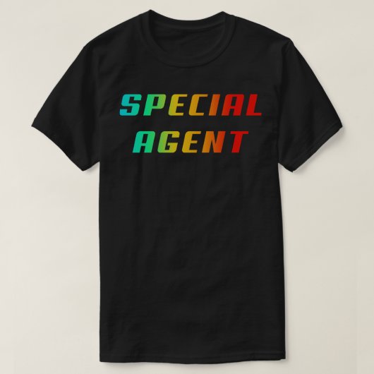 Cooler geheimer Agent T-Shirt (Design vorne)