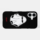 Cooler Geist mit schwarzer Sonnenbrille iPhone 16 Hülle (Rückseite (Horizontal))