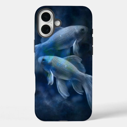 Cooler Geistergoldfisch Case-Mate iPhone Hülle (Rückseite)