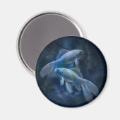 Cooler Geistergoldfisch Magnet (Vorderseite/Rückseite)