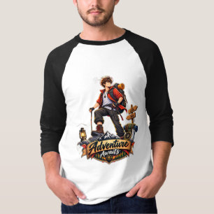 Cooler Gen Z-Typ Raum-Aesthetic Poster Trendiger T-Shirt