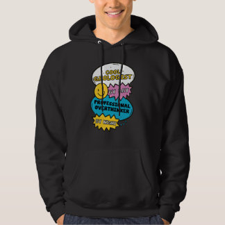 Cooler Geologe Tagsüber Berufsmäßiger Überdenker B Hoodie