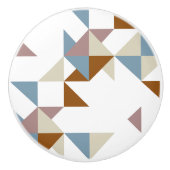 Cooler geometrischer Schrankknauf Keramikknauf (Vorderseite)