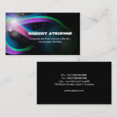 cooler Geschäftskartenentwurf Visitenkarte (Vorne/Hinten)