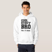 cooler Geschichte bro Sweatshirt Hoodie (Vorne ganz)