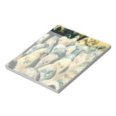 Cooler Gesteinsstein Augen mit Augen Notizblock (Rotiert)