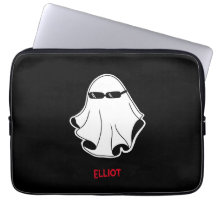Cooler Ghost mit schwarzer Sonnenbrille iPad Smart