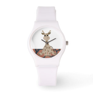 Cooler Giraffe Armbanduhr