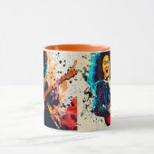 Cooler Gitarrenrock Tasse (Zentrum)
