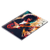 cooler Gitarrist Notizblock (Linke Seite)