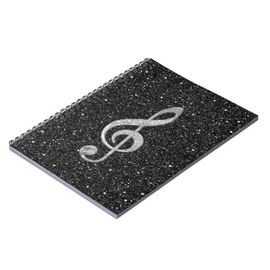 Cooler Glitzer-Glanz-Effekt Notizblock (Linke Seite)