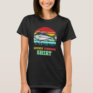 Cooler Glücksfall Thunfisch Thunfisch Fisherman De T-Shirt