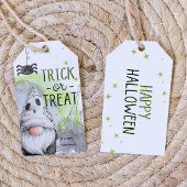 Cooler Gnome-halloween-Trick oder Gandtat Geschenkanhänger