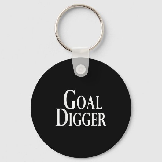 Cooler Goal Digger Original Spaß Schlüsselanhänger (Vorderseite)