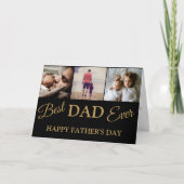 Cooler Gold Black 3 Foto Vathage Karte (Vorderseite)