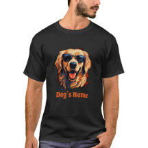 Cooler Goldener Retriever mit Sonnenbrille