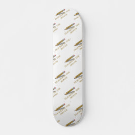 Cooler Goldlehrer der monatlichen Lehrerbewertung Skateboard