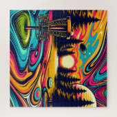 Cooler Golfplatz bei Sunset Puzzle (Horizontal)