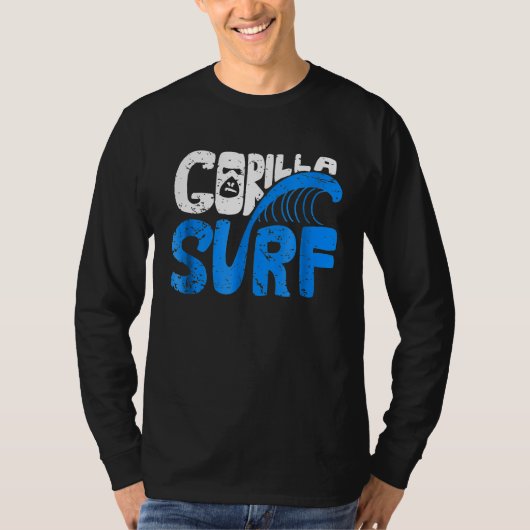 Cooler Gorilla Face T-Shirt (Vorderseite)
