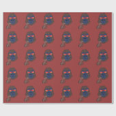 Cooler Gorilla Geschenkpapier (Flach)