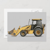 Cooler Grabbagger Postkarte (Vorne/Hinten)