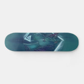 Cooler Graffiti Unicorn Skateboard (Horizontal)