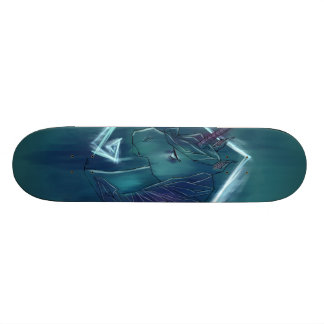 Cooler Graffiti Unicorn Skateboard