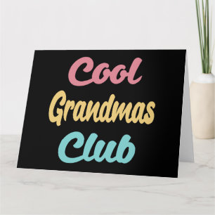 Cooler Grandmas-Club II Karte