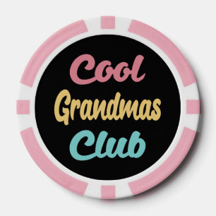 Cooler Grandmas-Club II Pokerchips