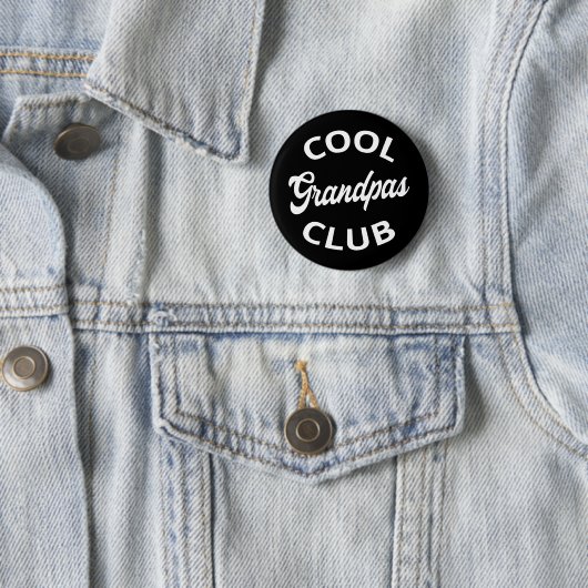Cooler Grandpas-Club I Button (Beispiel)