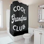 Cooler Grandpas-Club I Duschvorhang (Beispiel)
